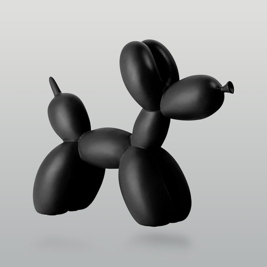 Ceramic Black Dog | Dark Home
