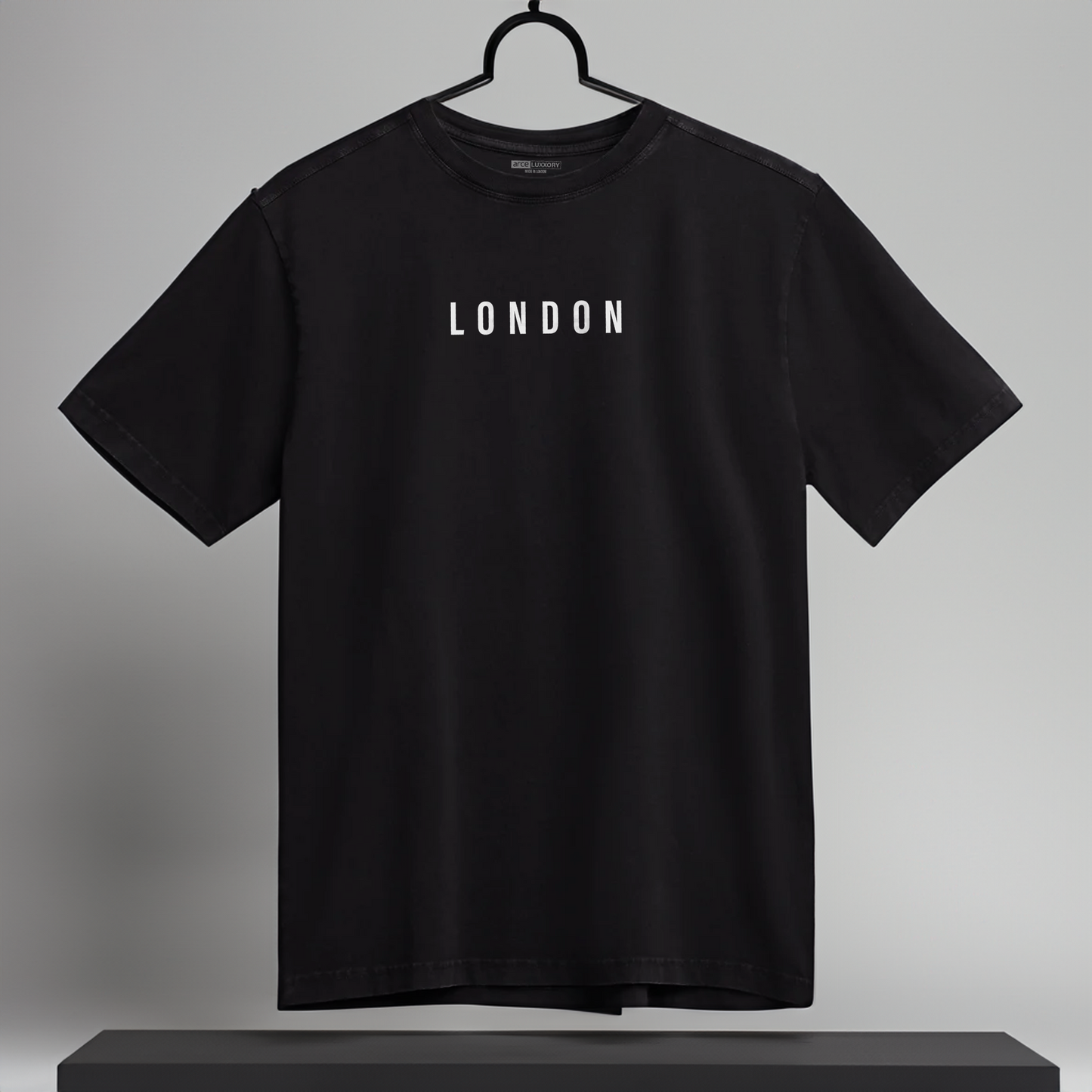 Black T-Shirt London | Luxxory Maple