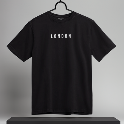 Black T-Shirt London | Luxxory Maple